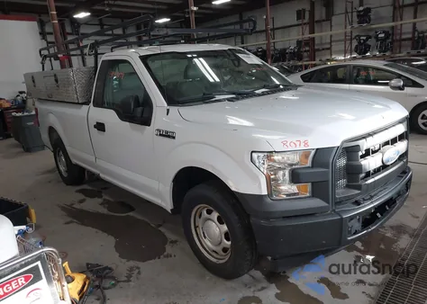 2017 Ford F-150 Xl from USA, damaged, VIN 1FTMF1C87HKC67918